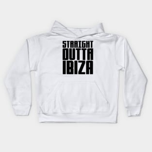 Straight Outta Ibiza Kids Hoodie